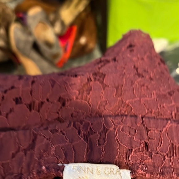 Finn & GRACE Off Shoulder Lace Crop Top size XS - Picture 7 of 9